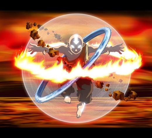 Avatar Aang from The Last Airbender Series